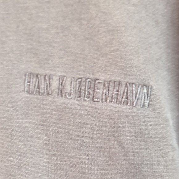 Han Kjobenhavn Charcoal Hoodie with Front Pocket - Picture 2 of 7